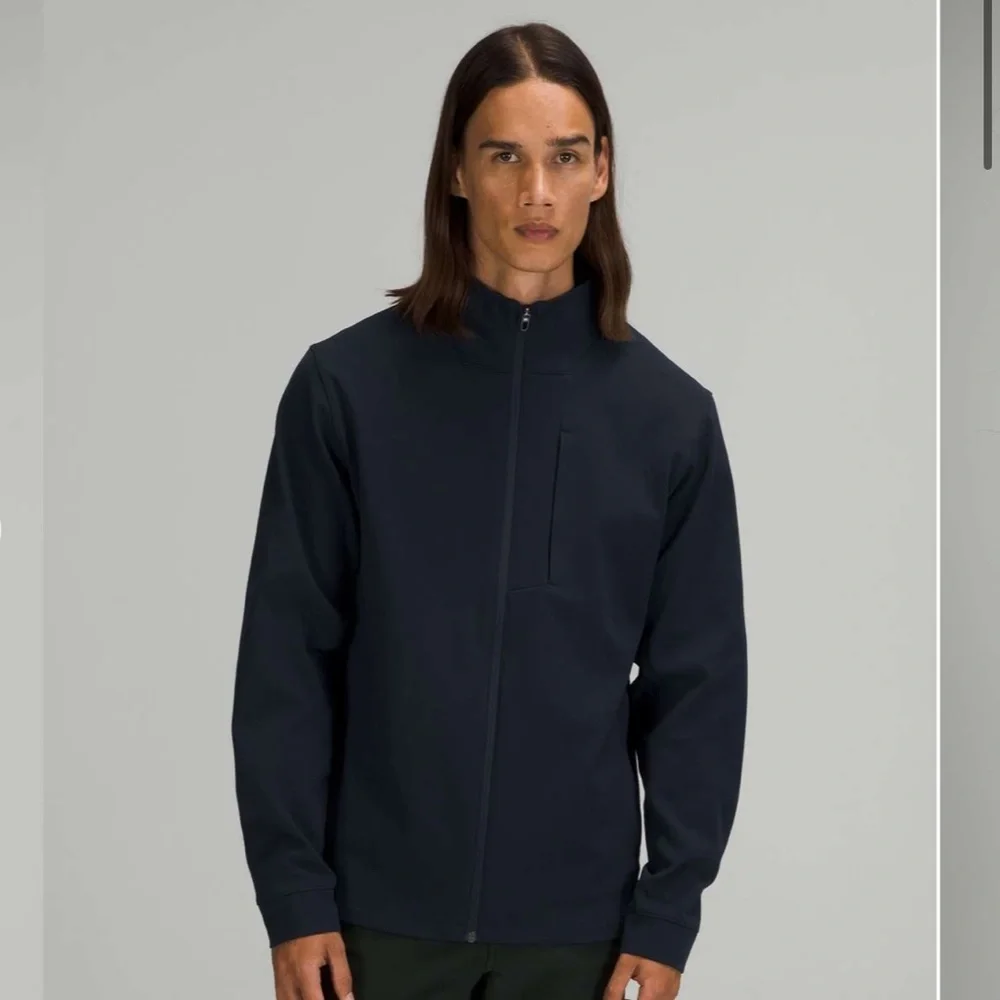 NWT Lululemon Men’s Sojourn True Navy Full Zip Jacket